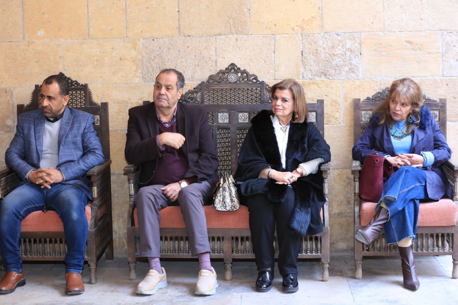 الحضور بندوة بيت السناري