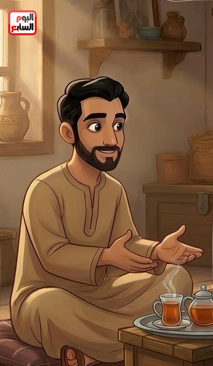 محمود يستضيف سيد في منزله المتواضع