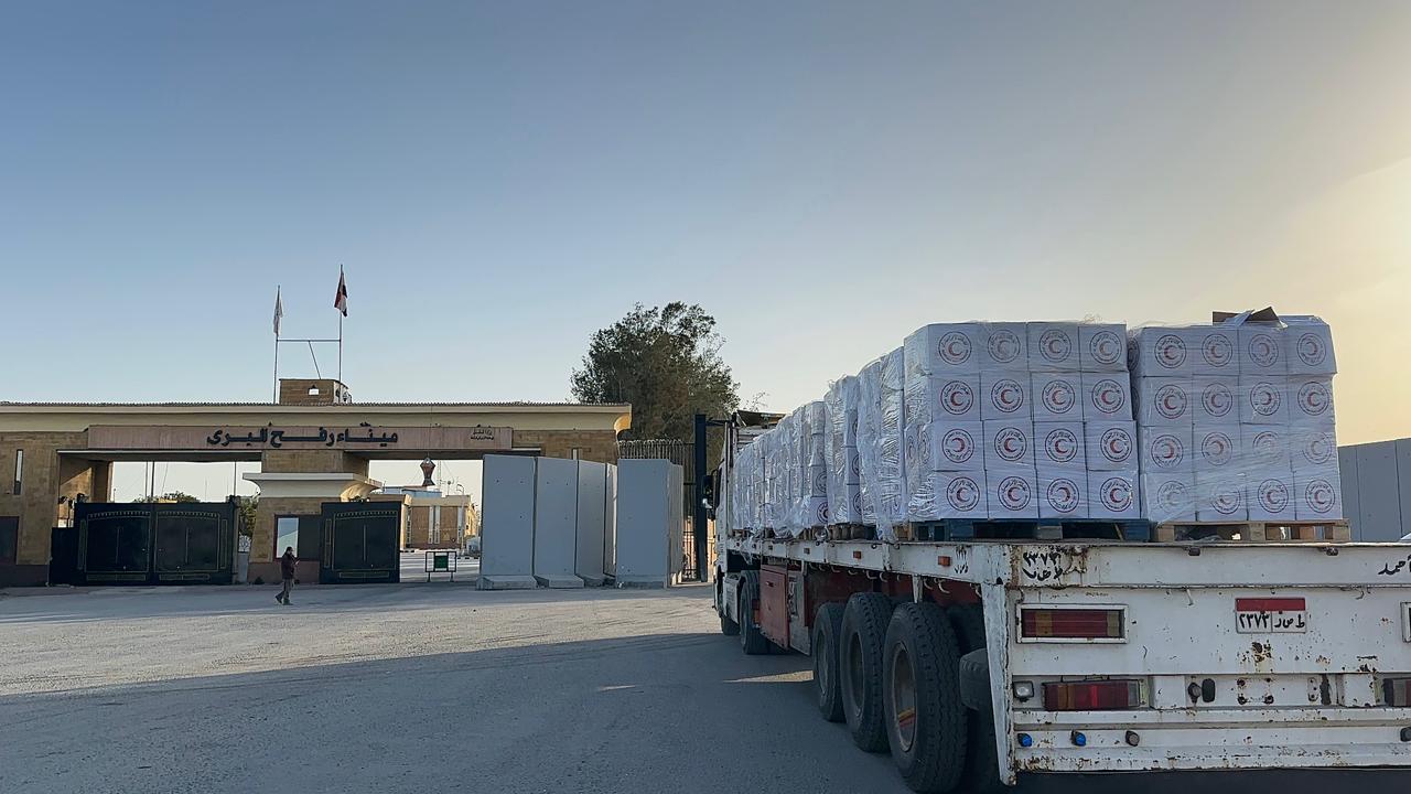 المساعدات إلى غزة