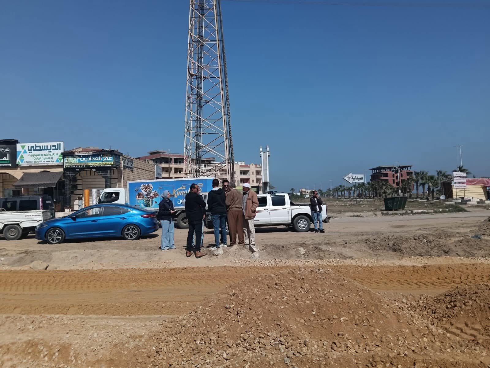 جانب من التطوير.. جمصة مستقبل الدلتا الساحلى (5)