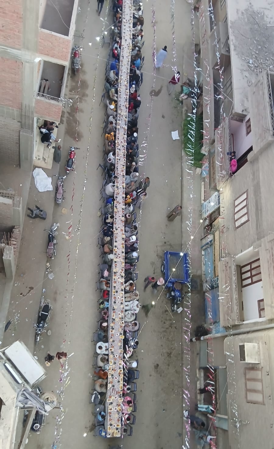 إفطار جماعي بمدينة نقادة