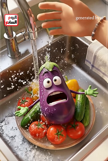 تنظيف الخضراوات