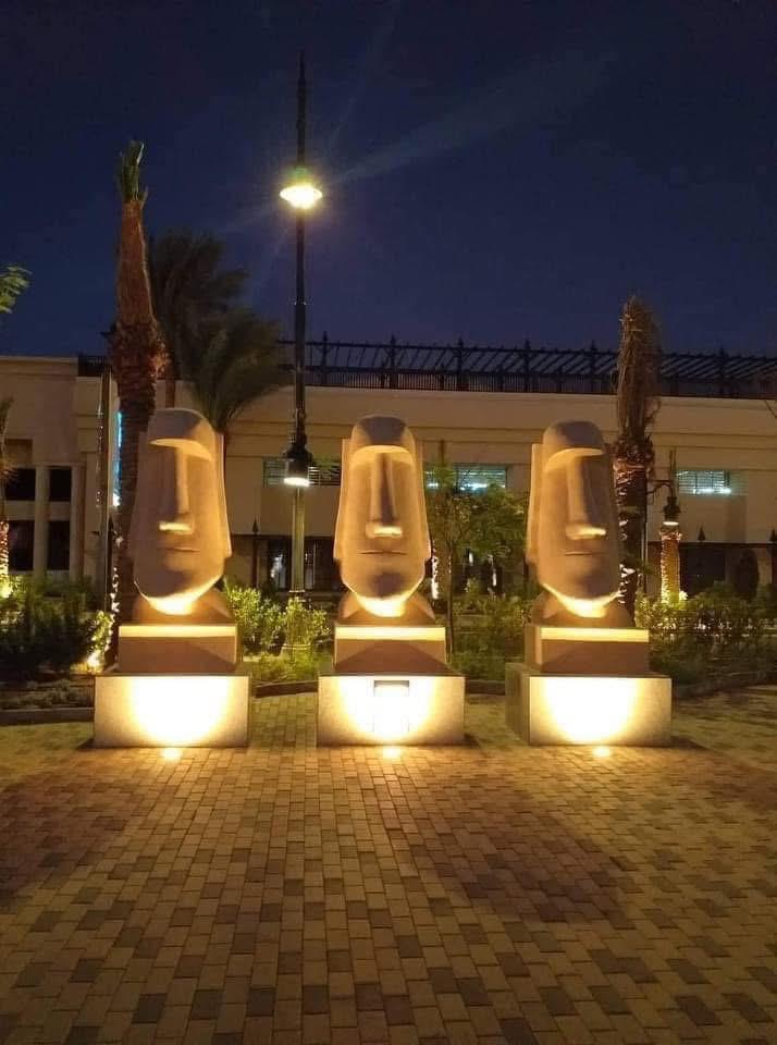 تماثيل الممشى بالغردقة _1