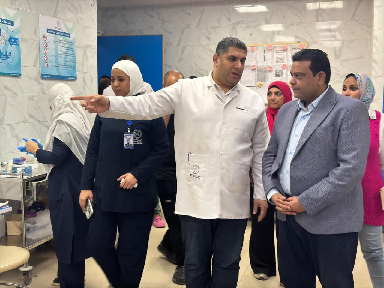 داخل مستشفي النيل باسوان داخل مستشفي النيل باسوان