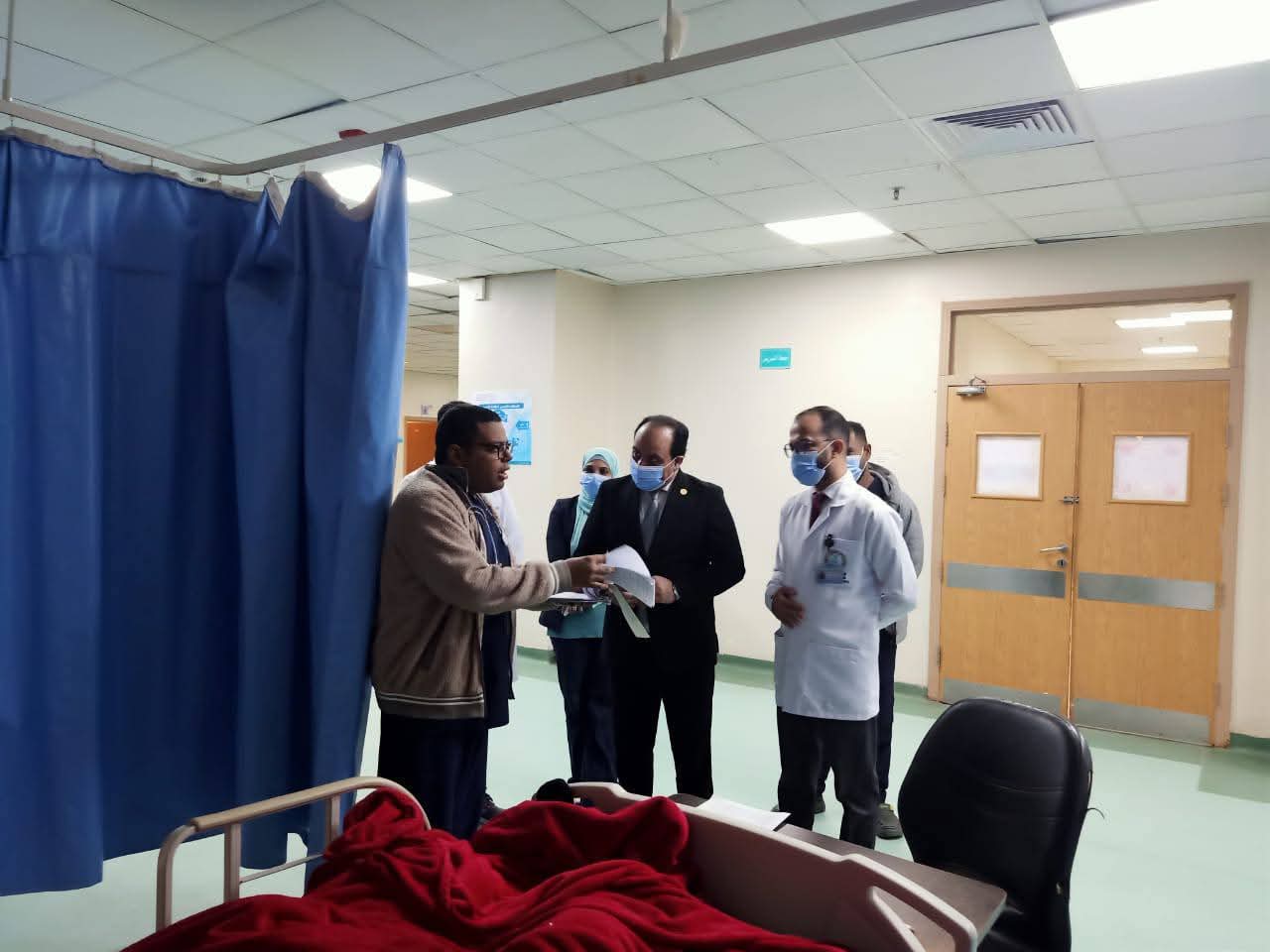 متابعة لتلقي المرضي الخدمة متابعة لتلقي المرضي الخدمة