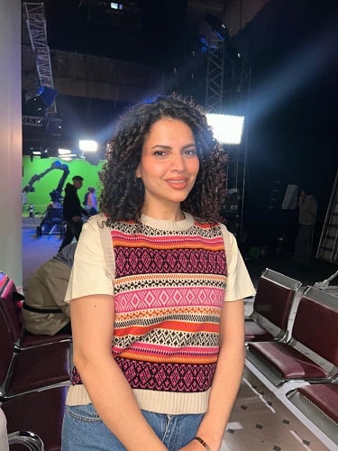 الفنانة ايمي الجبالي