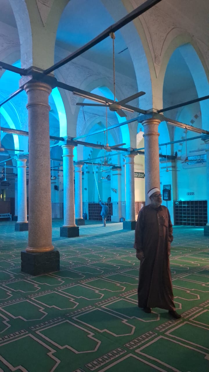 من داخل المسجد الأموى