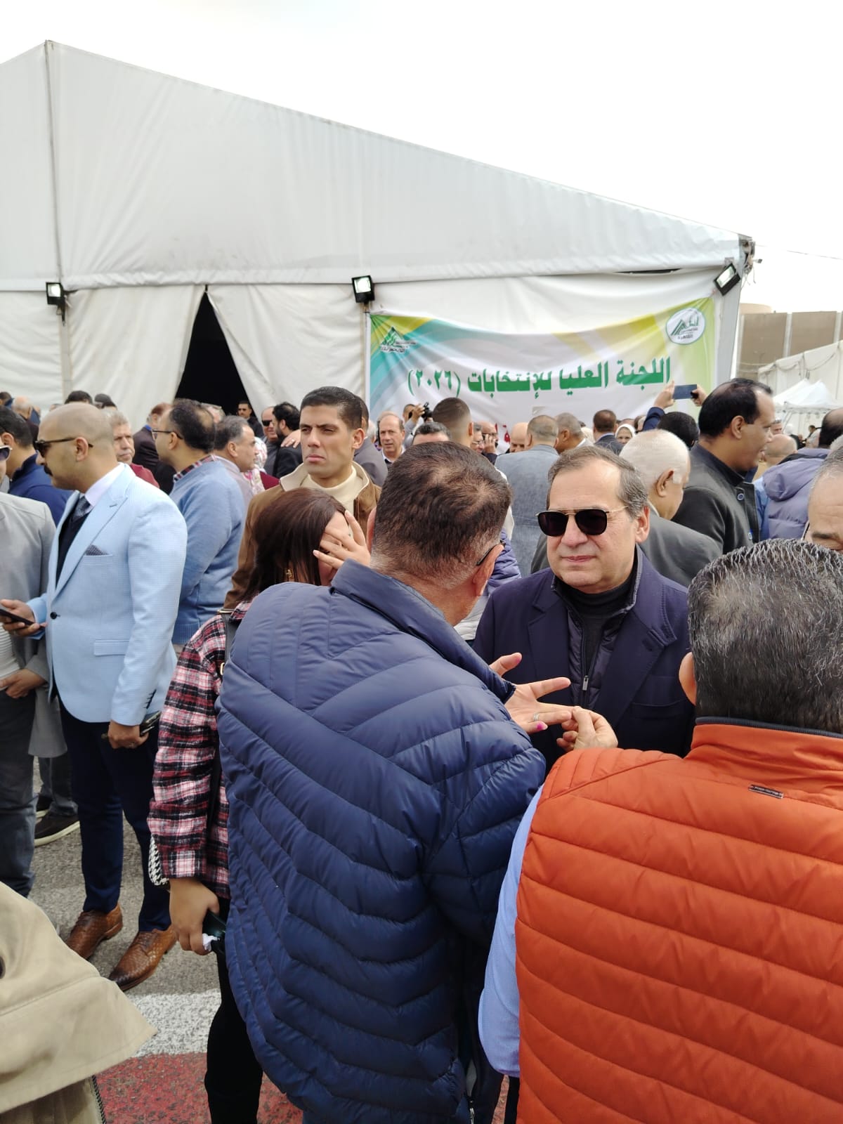 جانب من وصول طارق الملا