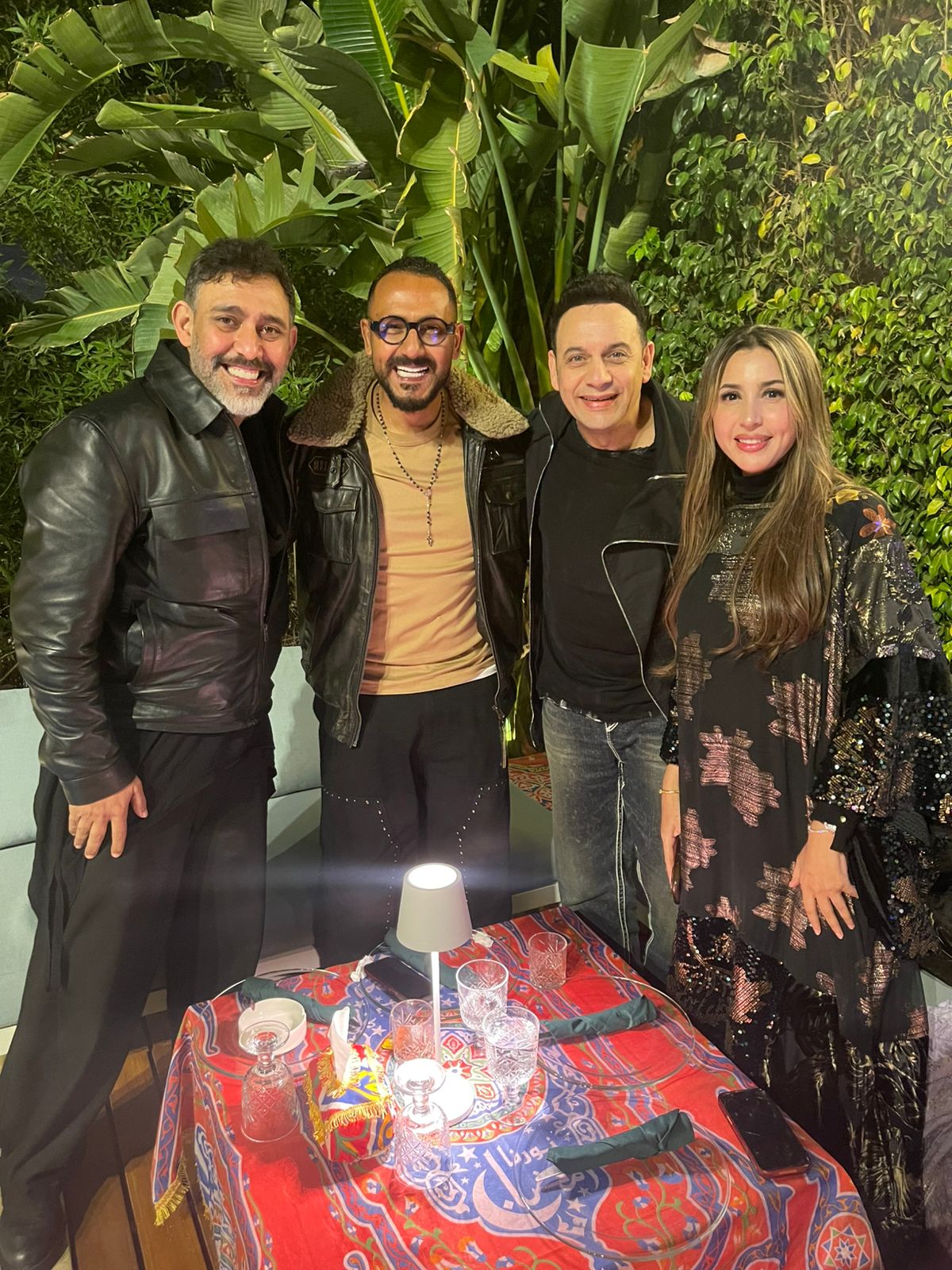 عمرو مصطفى وهانى محروس ومصطفى قمر وجنات