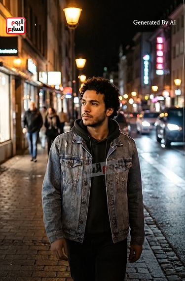 شاب في الغربة