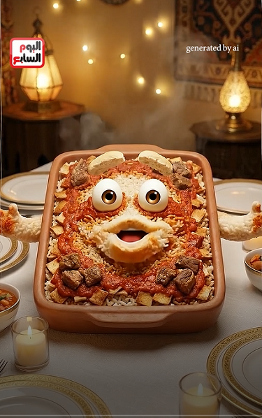 طريقة عمل الفتة