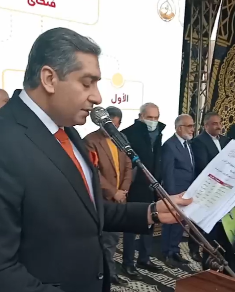 الدكتور وليد الحسيني يشيد بحفظة كتاب الله