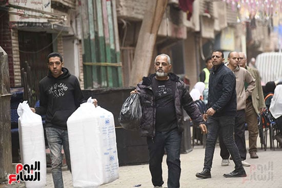 الكل يشارك الإفطار الجماعي