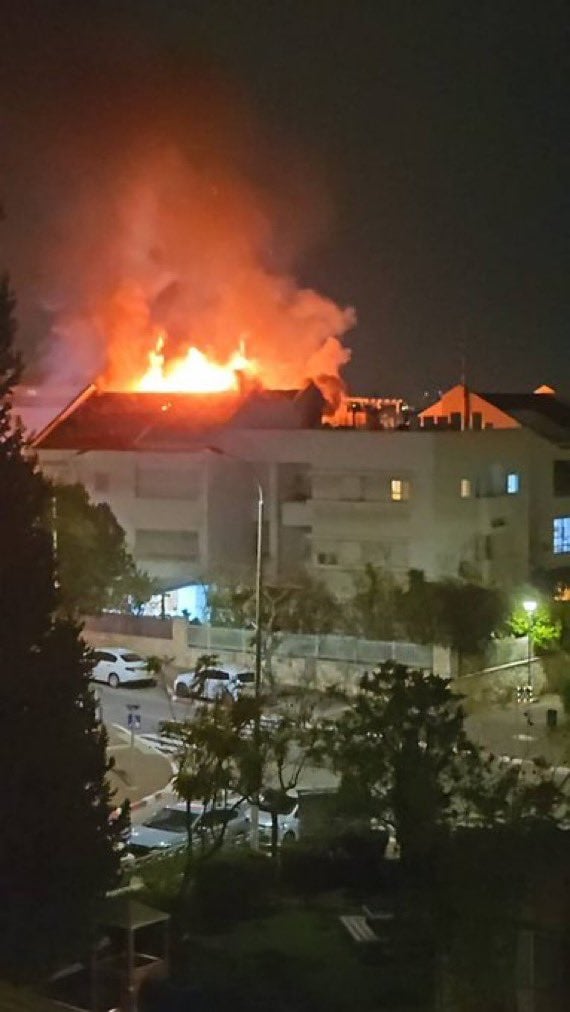 سقوط الصاروخ