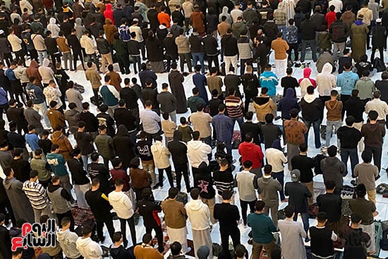 صلاة المغرب في الأزهر