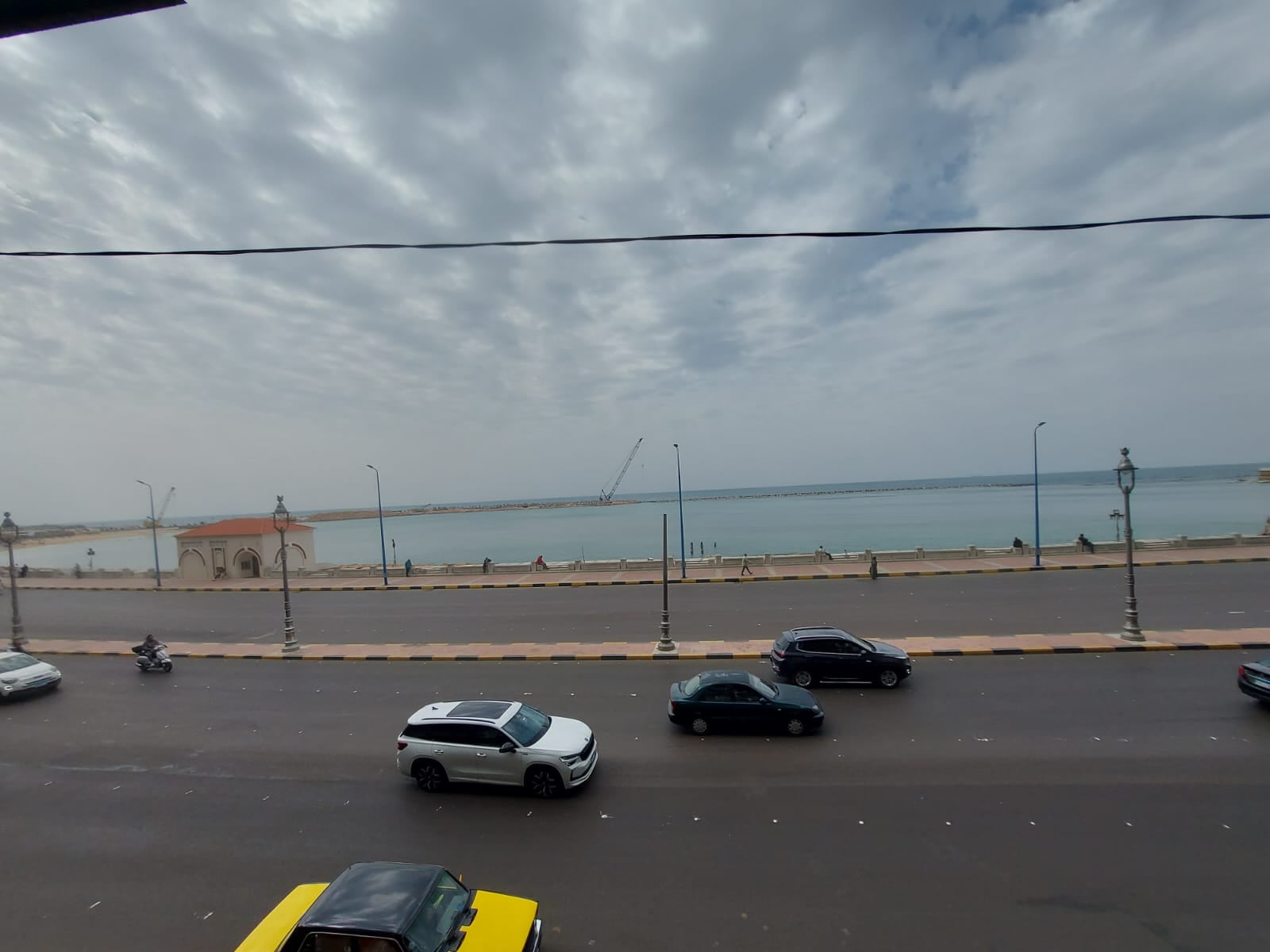 تراكم السحب فى السماء0