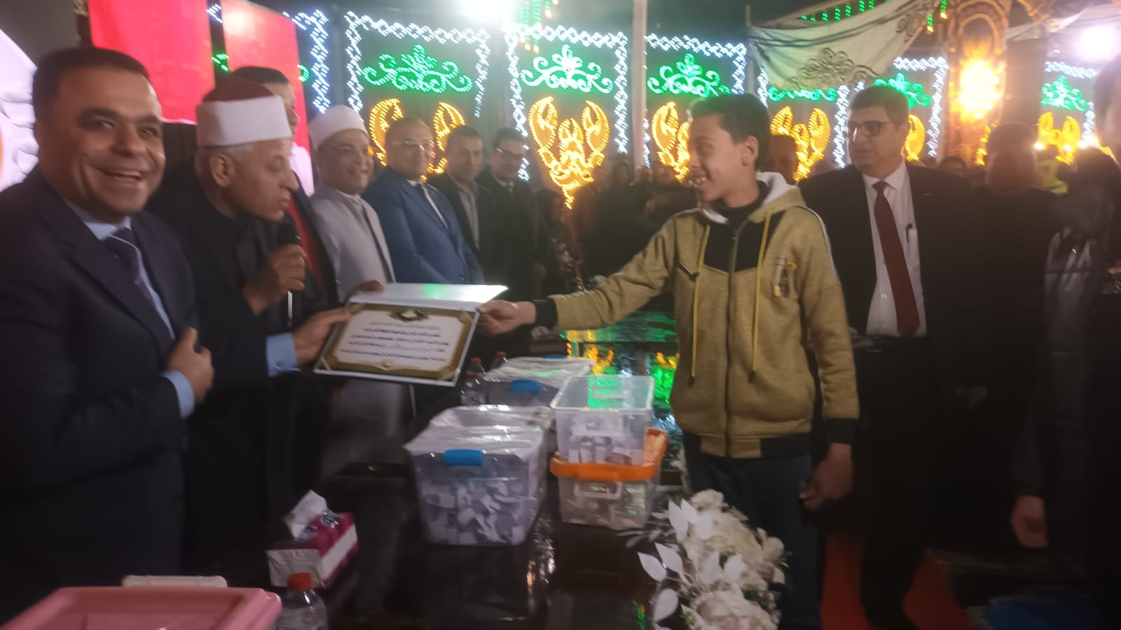 تكريم الفائزين بالمسابقة