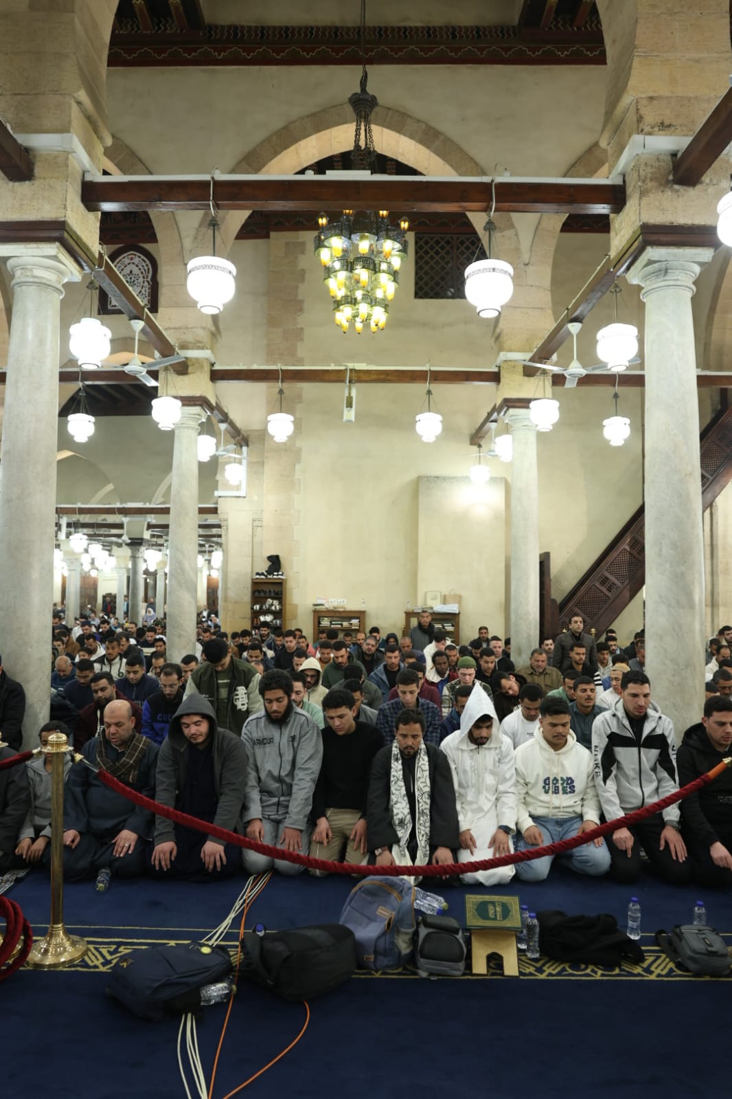 صلاة التراويح بمسجد الأزهر  (7)