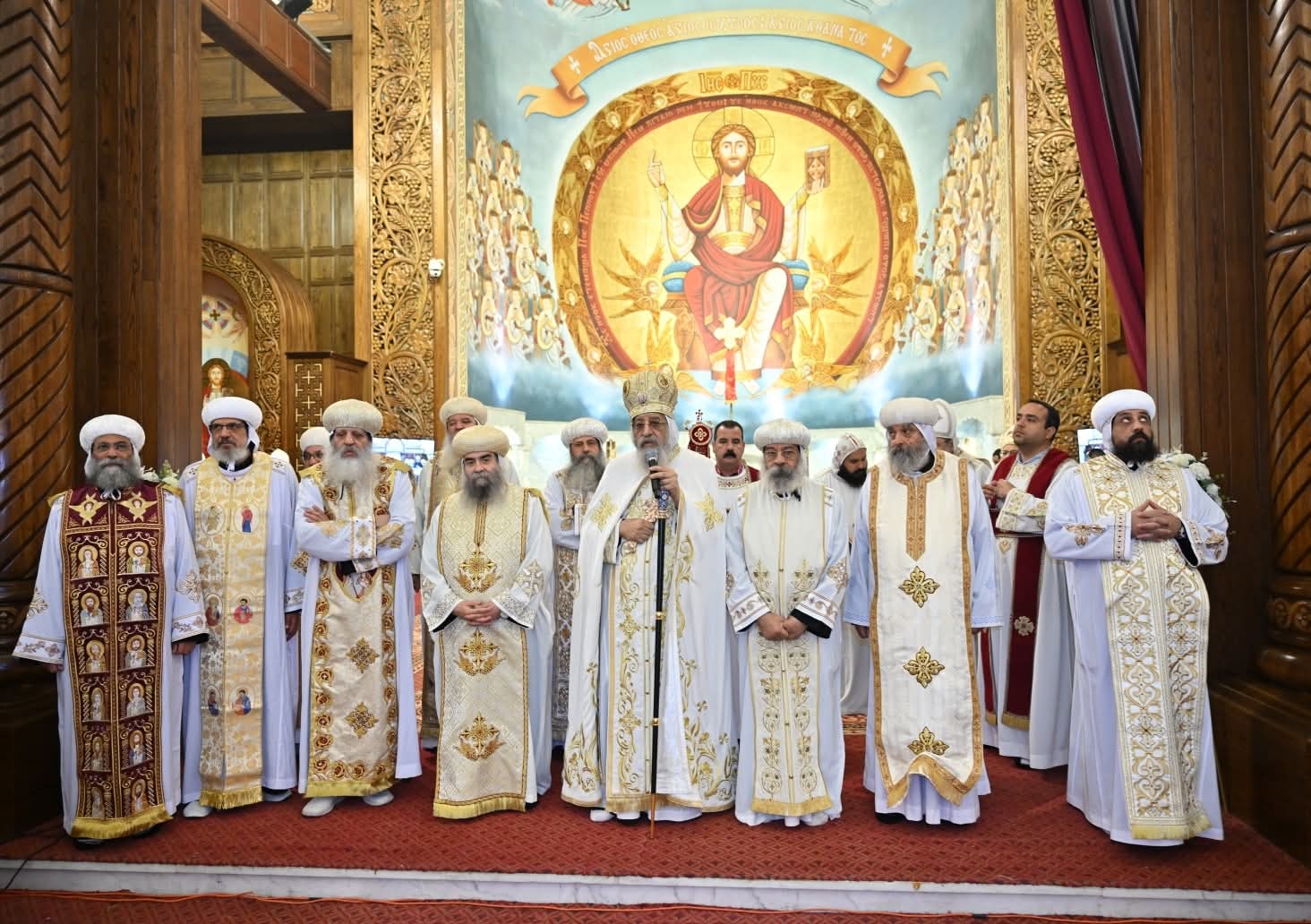 البابا تواضروس يرسم 38 قمصًا جديدًا  (2)