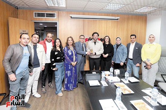 الاحتفال باياد نصار فى اليوم السابع الاحتفال باياد نصار فى اليوم السابع