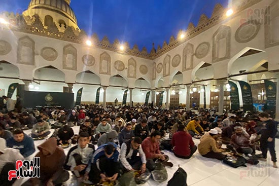 الأفطار الجماعي بالأزهر