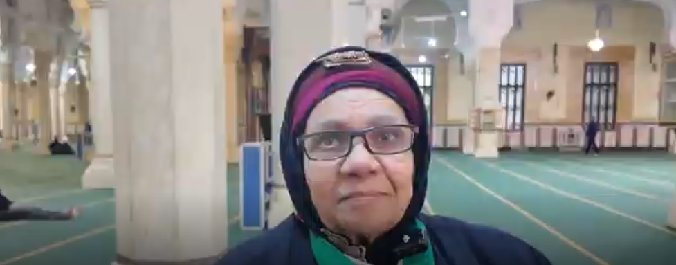 الدكتور جوهرة محمد فرحات من الواعظات بمسجد الدسوقي
