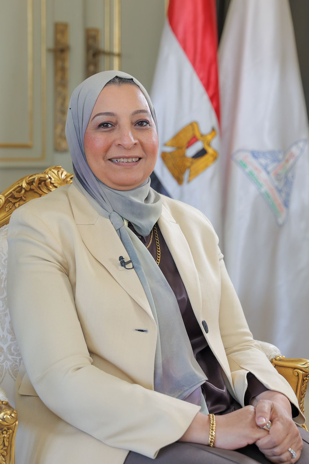 الدكتورة غادة فاروق نائب رئيس جامعة عين شمس