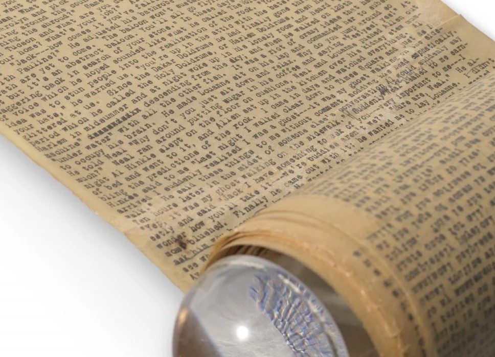 مخطوطة جاك كيرواك مخطوطة جاك كيرواك