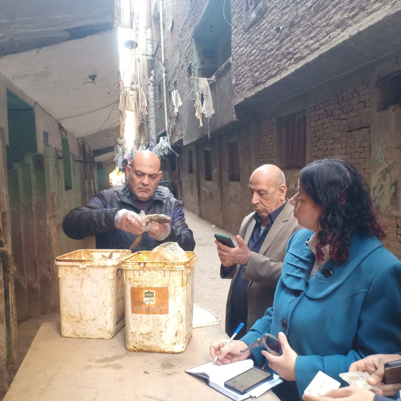 خلال الحملة بشبرا الخيمة