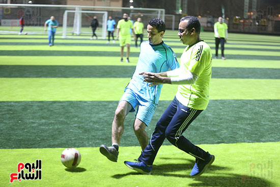 جانب من المباراة