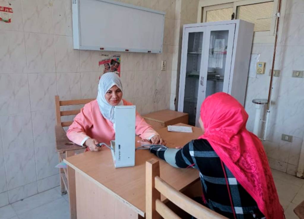وبالوحدات الصحية وبالوحدات الصحية