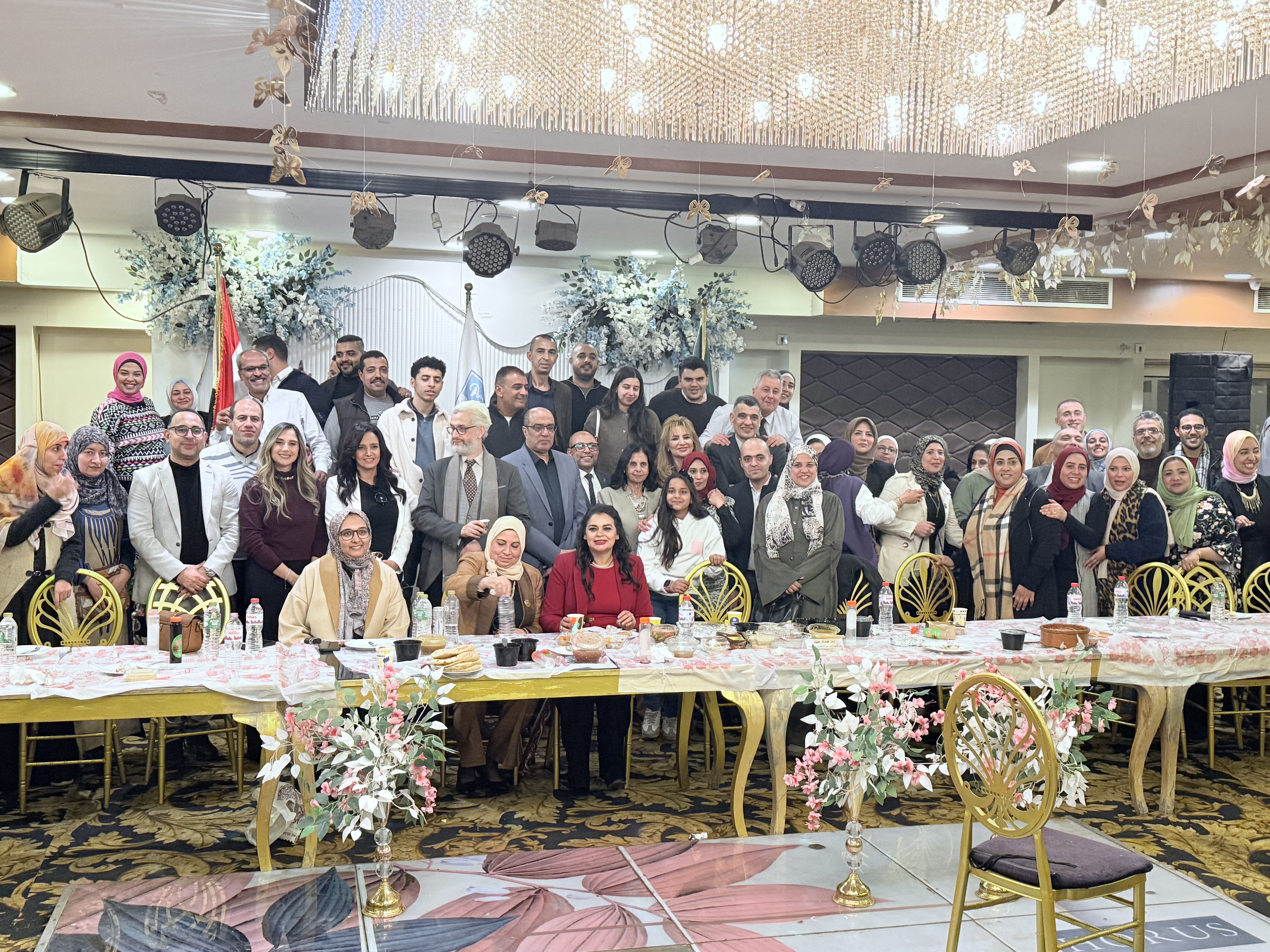 جانب من حفل إفطار معهد الأورام