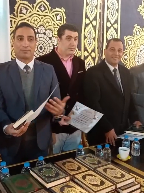 الاهتمام بتكريم حفظة كتاب الله بقرية أم سن