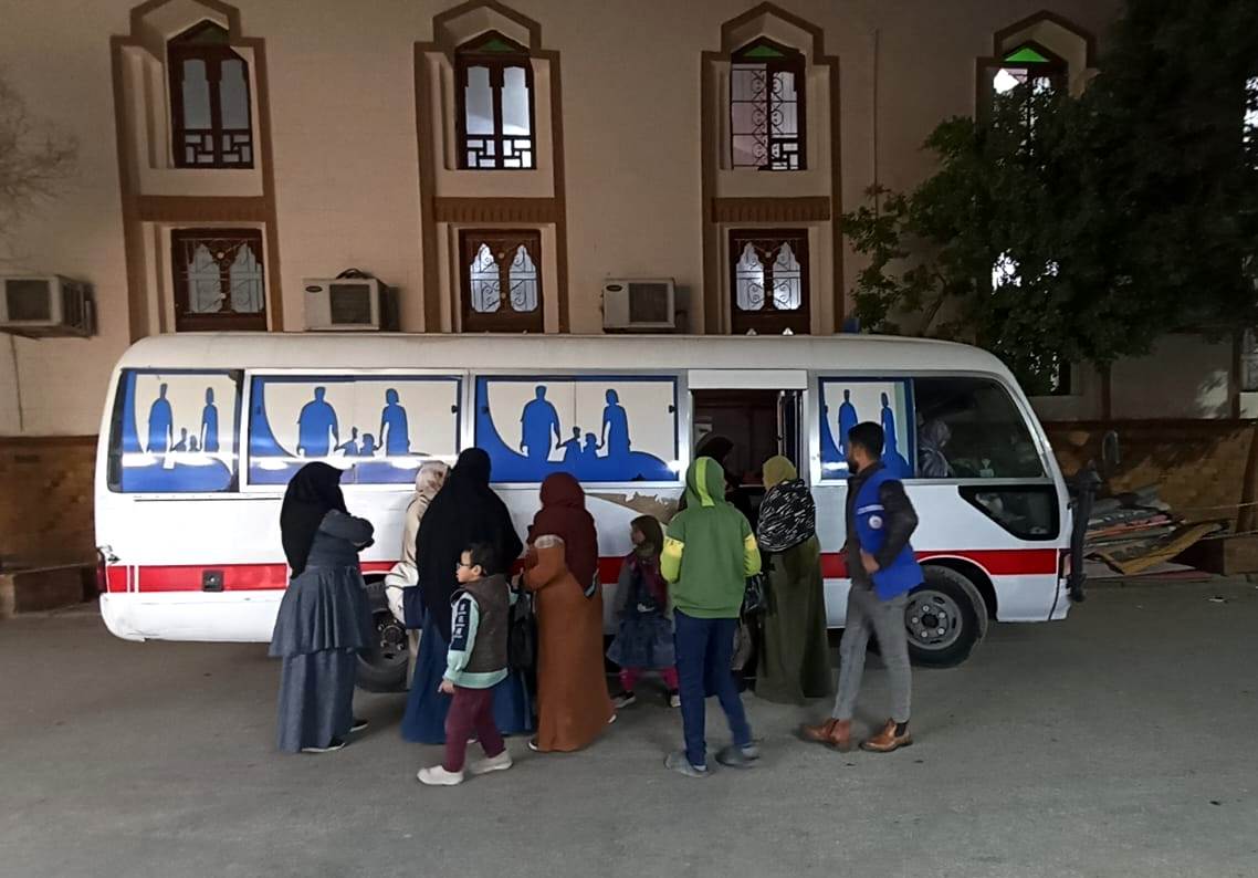 فرق متنقلة للكشف المجانى فرق متنقلة للكشف المجانى