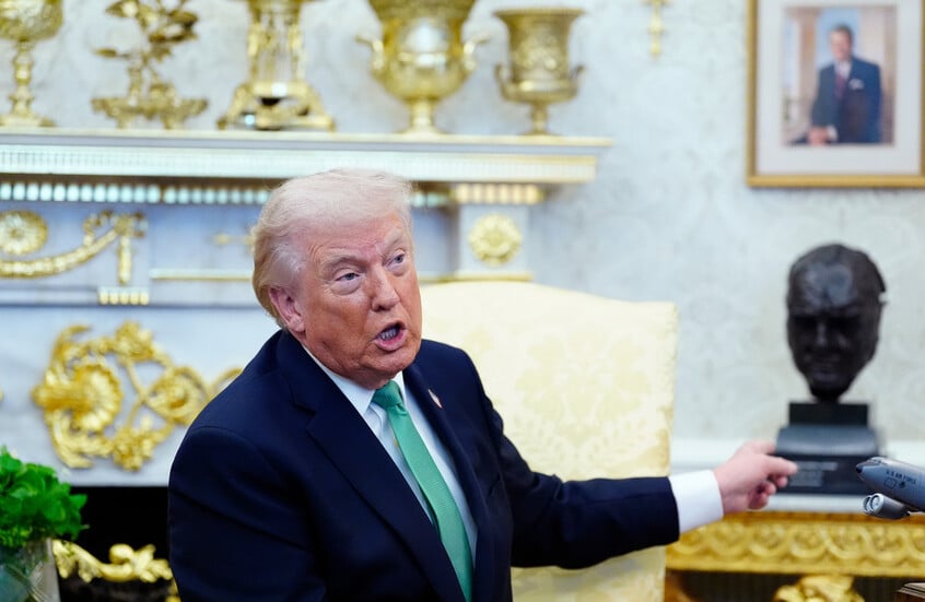 الرئيس الأمريكى  دونالد ترامب