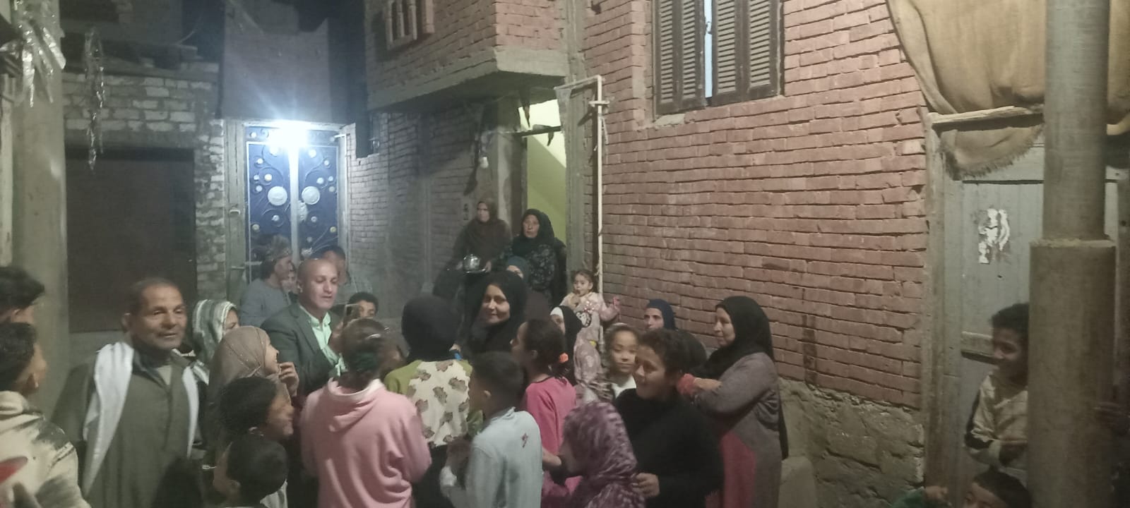 فرحة أهالى قرية الفنت