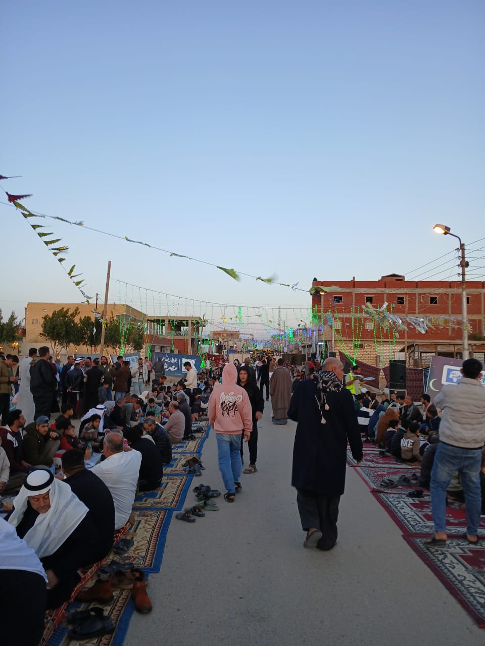 حضور مشايخ وعواقل من بئر العبد