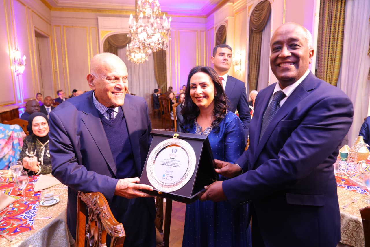 جانب من حفل التكريم