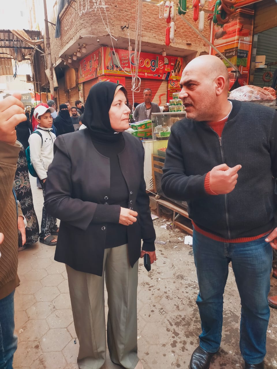 خلال الحملة بحي غرب شبرا الخيمة