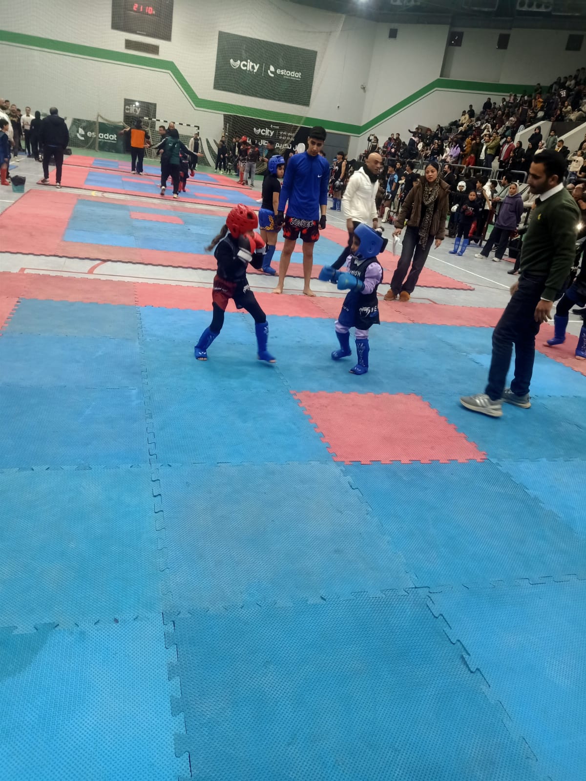 منافسات بطولة الكيك بوكس في سيتي كلوب