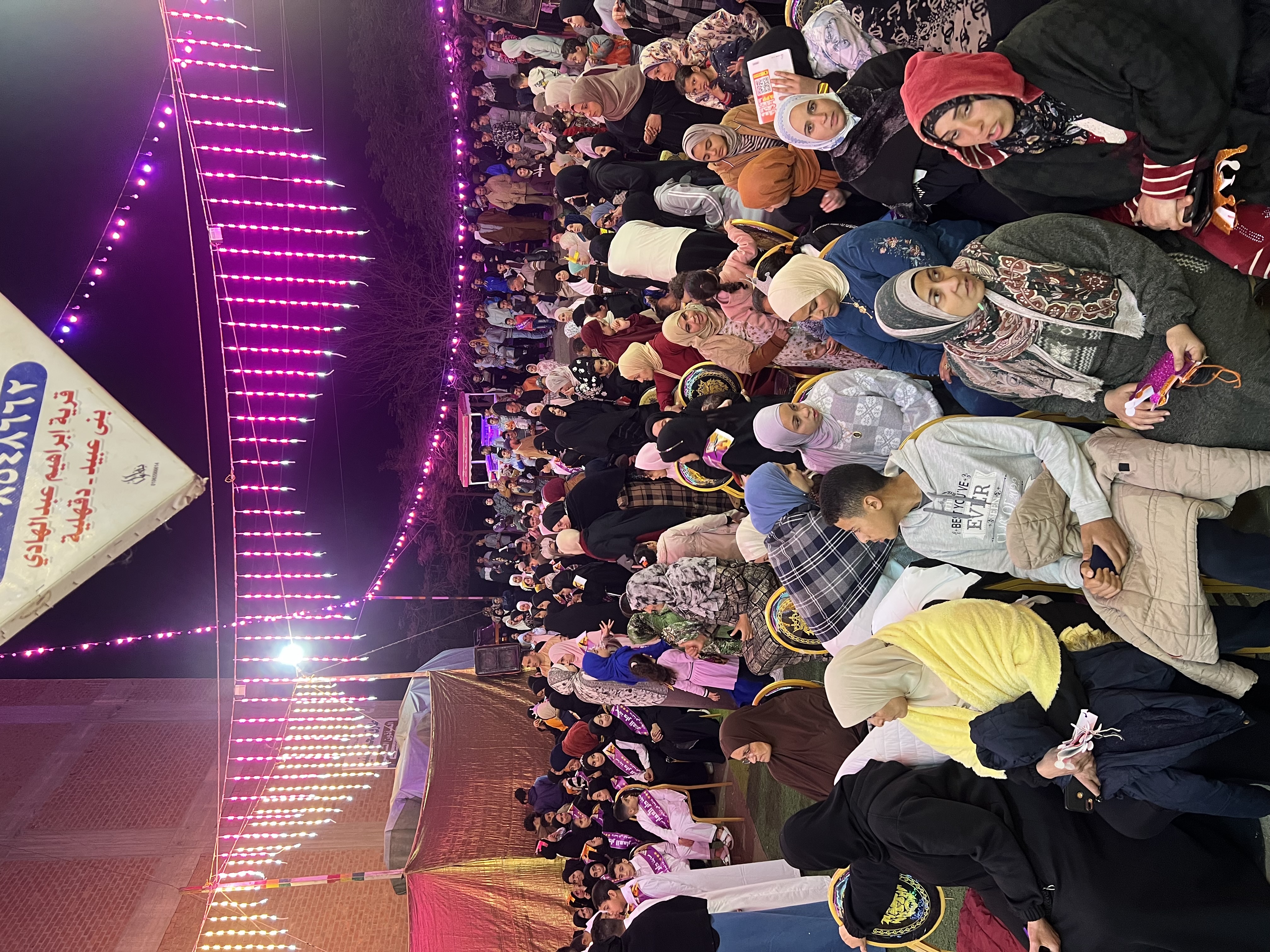 أنوار وزفة وفرحة لأطفال القرآن فى بنى عبيد بالدقهلية