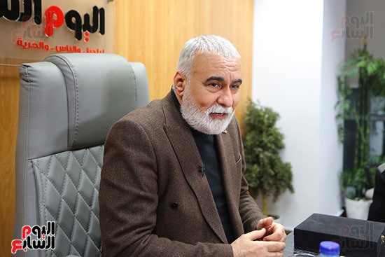 تكريم الفنان الكبير طارق الدسوقي في اليوم السابع