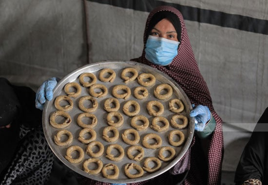 غزة تستقبل العيد