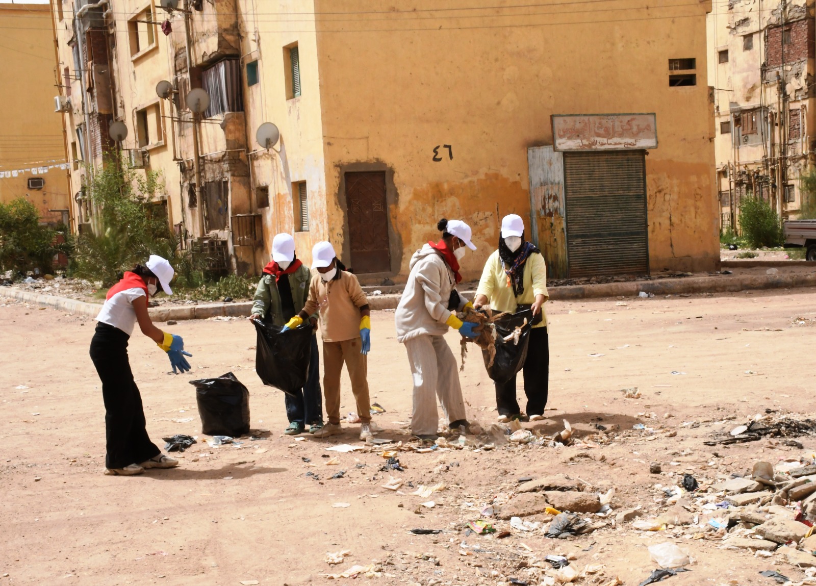 أعمال جمع القمامة