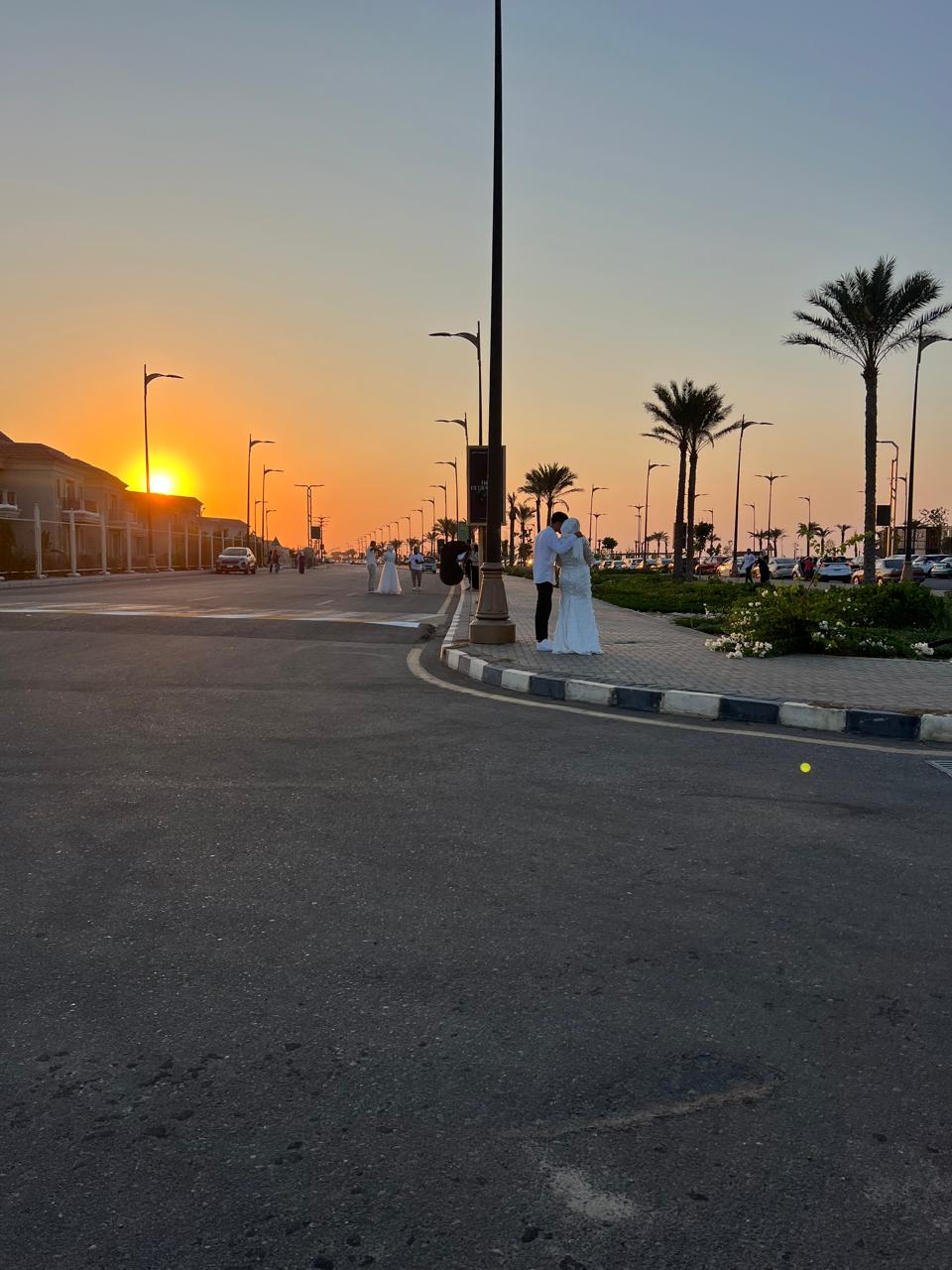 المنصورة الجديدة وقت الغروب