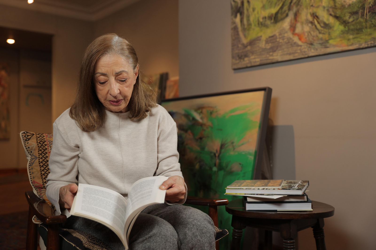 الفنانة التشكيلية نازلي مدكور