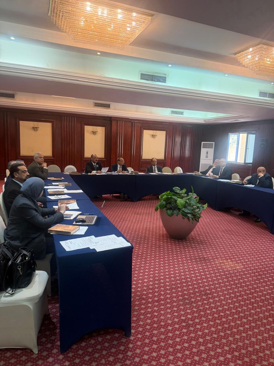 جانب من اجتماع اللجنة