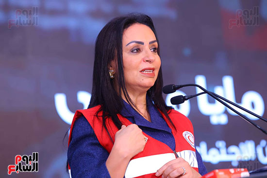 الدكتورة مايا مرسى وزيرة التضامن الاجتماعى