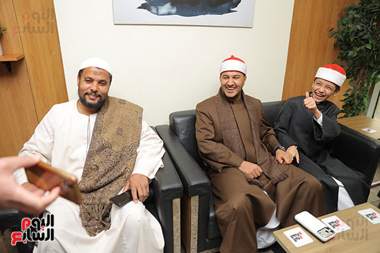 نجوم دولة التلاوة  فى ضيافة اليوم السابع