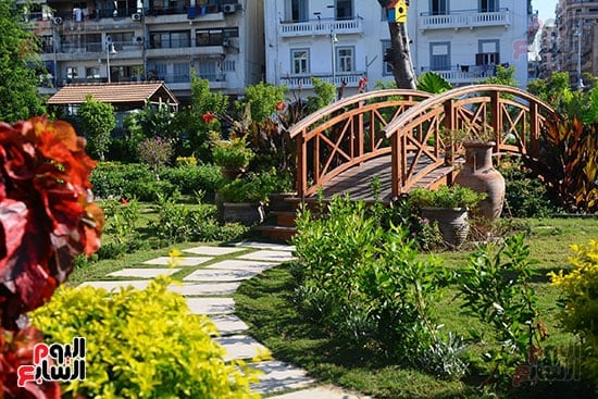 المساحات في حديقة فريال المساحات في حديقة فريال